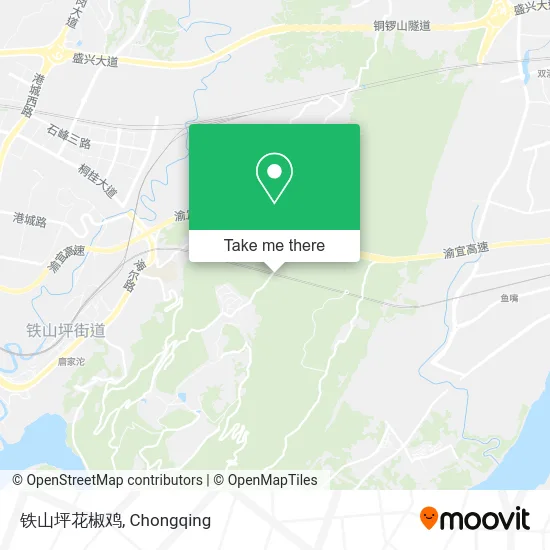 铁山坪花椒鸡 map