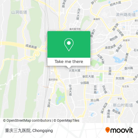 重庆三九医院 map