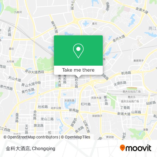 金科大酒店 map