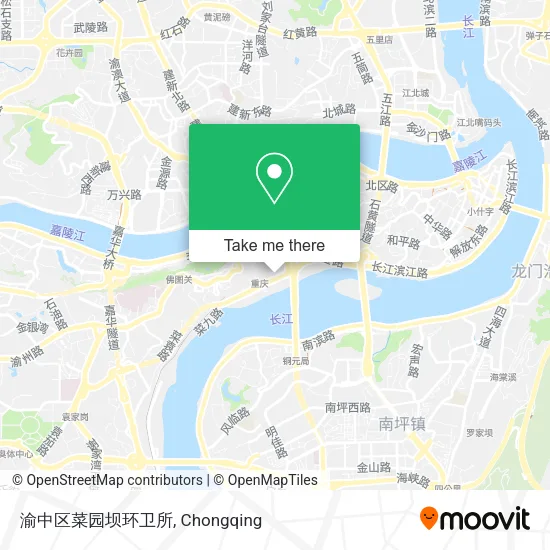 渝中区菜园坝环卫所 map