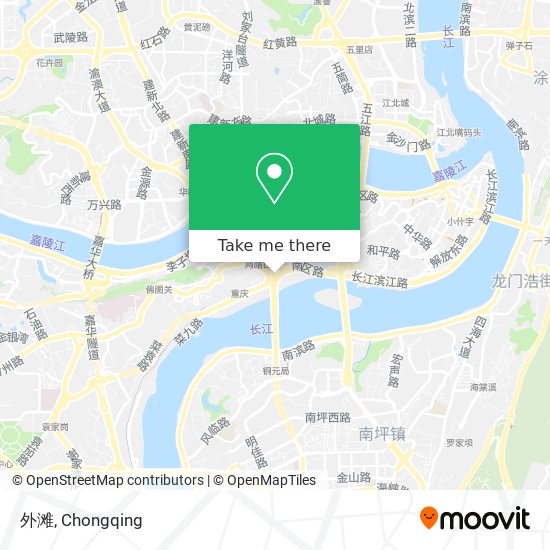 外滩 map