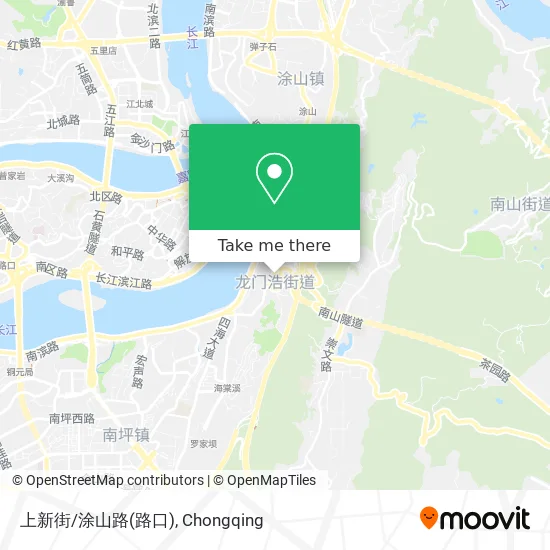 上新街/涂山路(路口) map