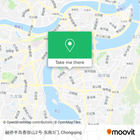 融侨半岛香弥山2号-东南3门 map