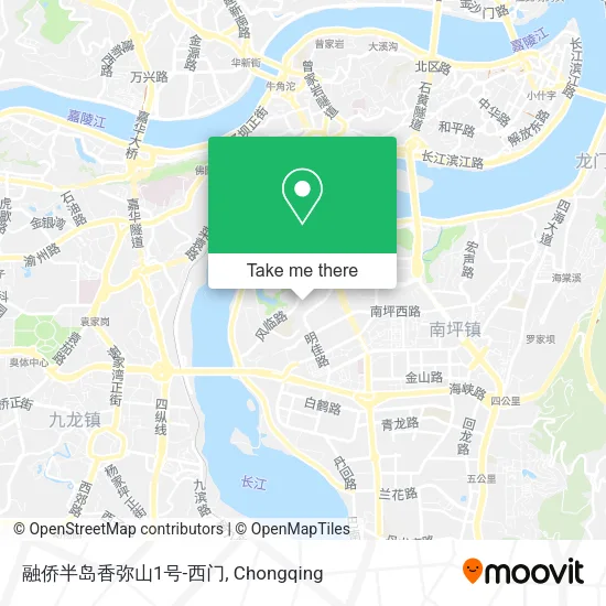 融侨半岛香弥山1号-西门 map