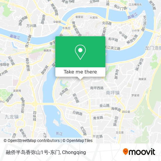 融侨半岛香弥山1号-东门 map