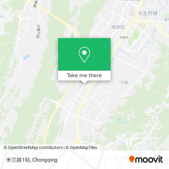 米兰路1站 map