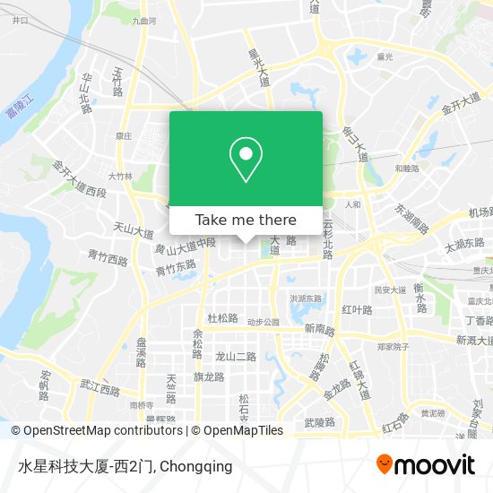 水星科技大厦-西2门 map