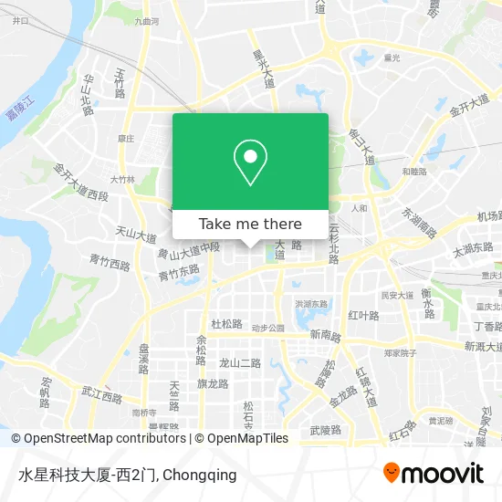 水星科技大厦-西2门 map