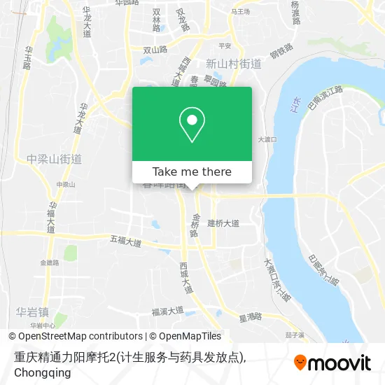 重庆精通力阳摩托2(计生服务与药具发放点) map