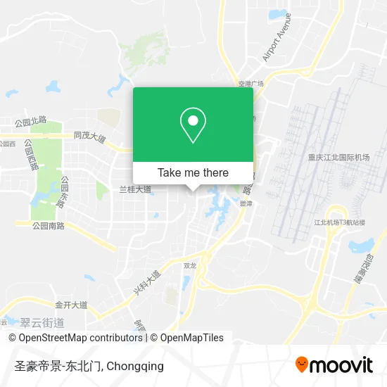 圣豪帝景-东北门 map
