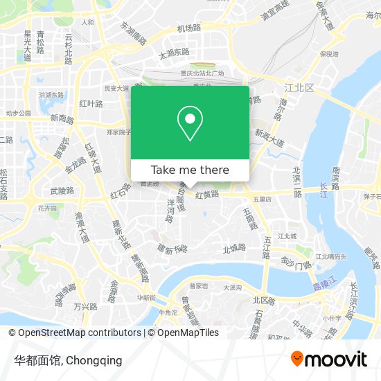 华都面馆 map