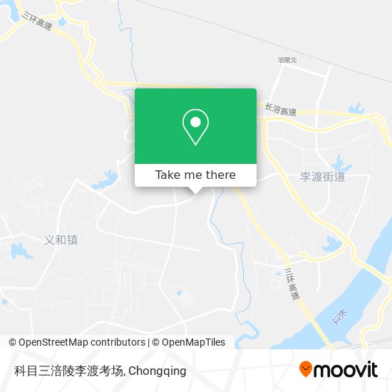 科目三涪陵李渡考场 map