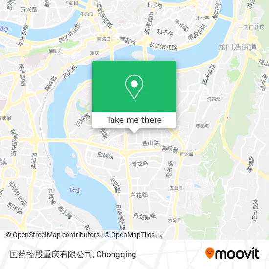 国药控股重庆有限公司 map