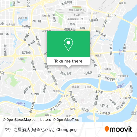 锦江之星酒店(鲤鱼池路店) map