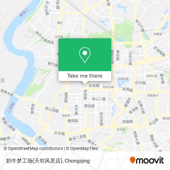 奶牛梦工场(天邻风景店) map