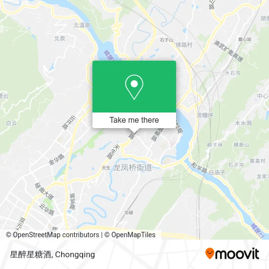 星醉星糖酒 map