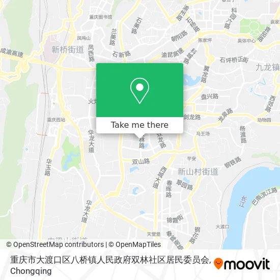 重庆市大渡口区八桥镇人民政府双林社区居民委员会 map