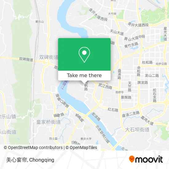 美心窗帘 map
