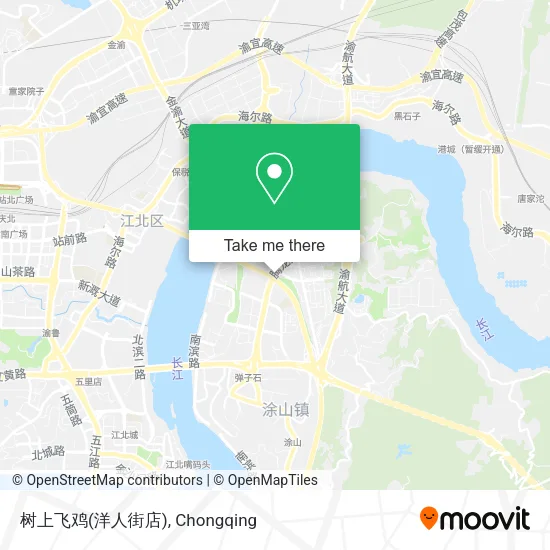 树上飞鸡(洋人街店) map