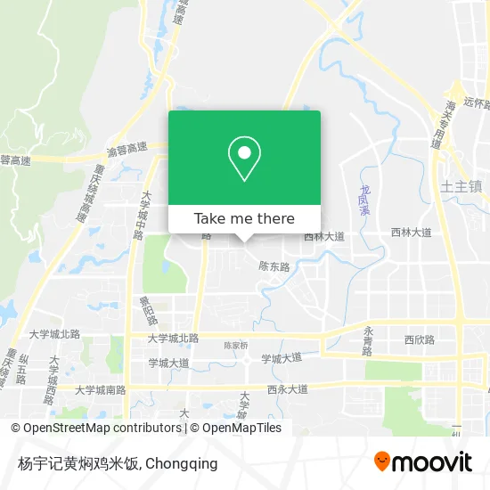 杨宇记黄焖鸡米饭 map
