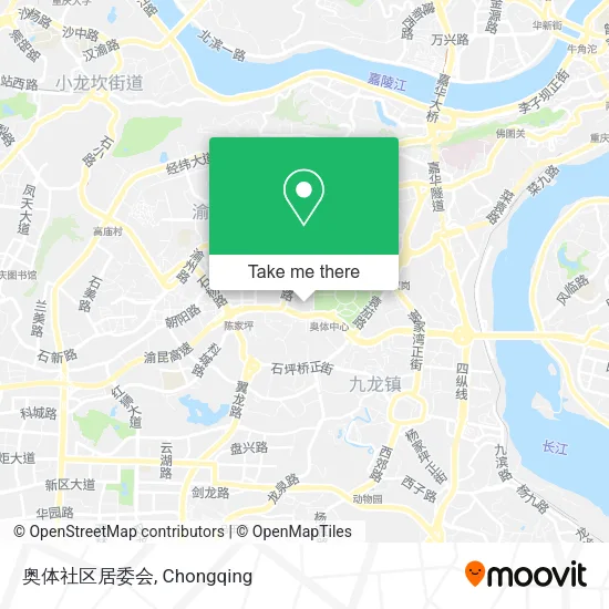 奥体社区居委会 map