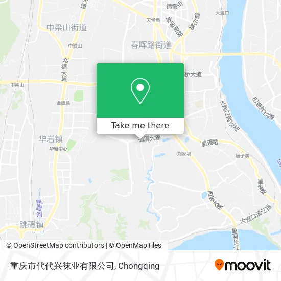 重庆市代代兴袜业有限公司 map