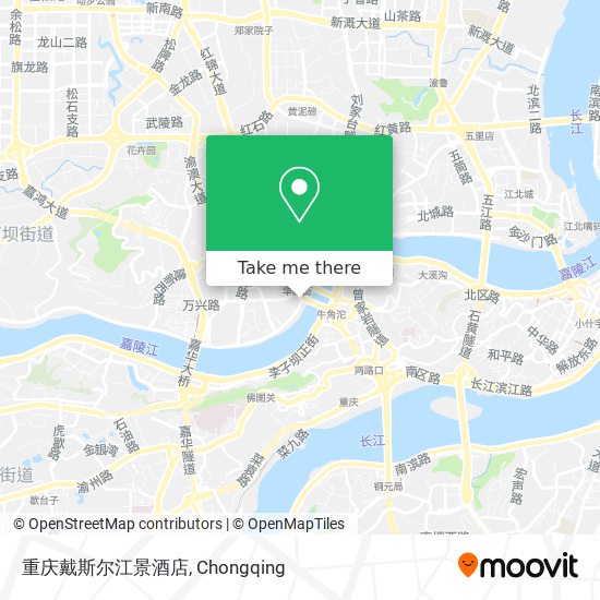 重庆戴斯尔江景酒店 map