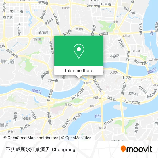 重庆戴斯尔江景酒店 map