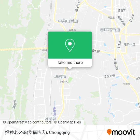 擂神老火锅(华福路店) map