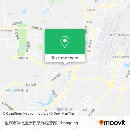 重庆市渝北区余氏装饰经营部 map
