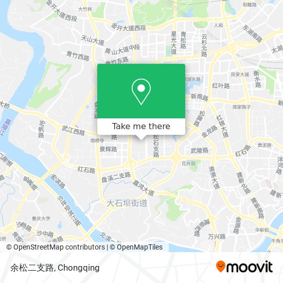 余松二支路 map