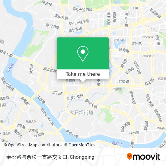 余松路与余松一支路交叉口 map