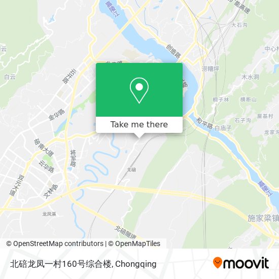 北碚龙凤一村160号综合楼 map