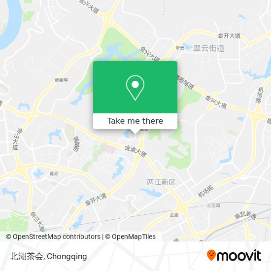 北湖茶会 map