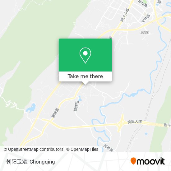 朝阳卫浴 map