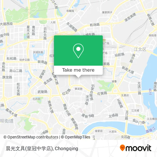 晨光文具(皇冠中学店) map