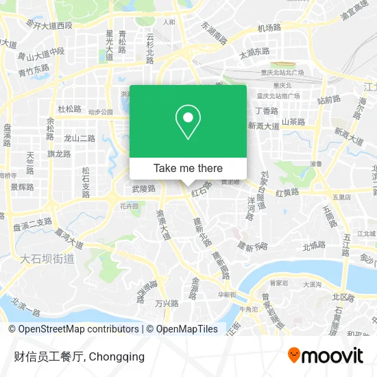 财信员工餐厅 map