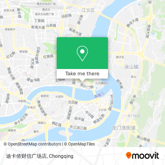 迪卡侬财信广场店 map