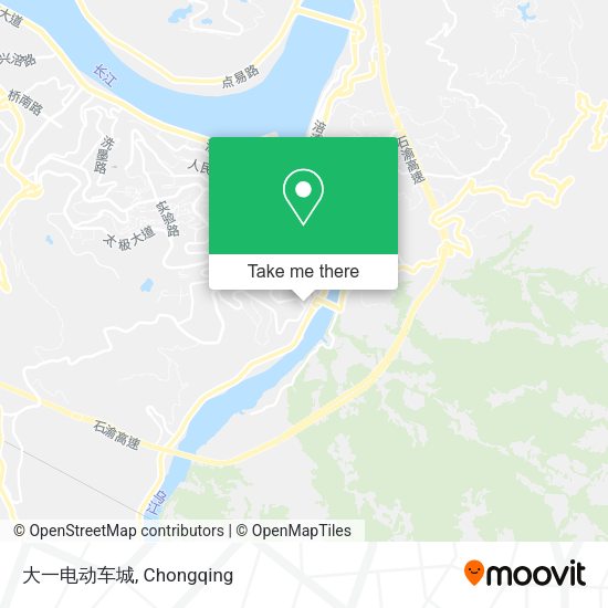 大一电动车城 map