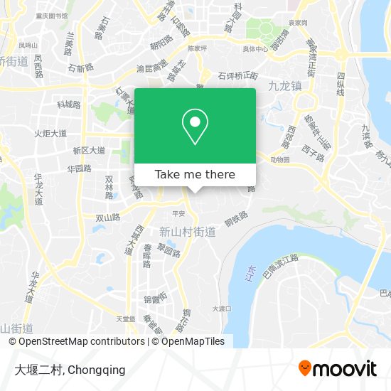 大堰二村 map