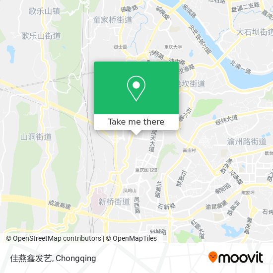 佳燕鑫发艺 map