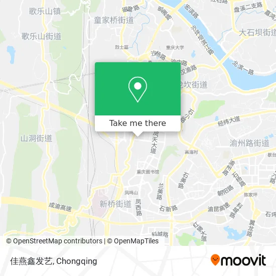 佳燕鑫发艺 map