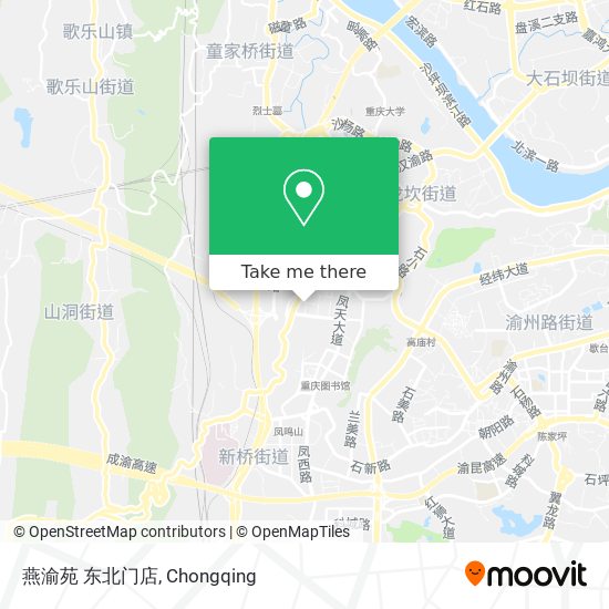 燕渝苑 东北门店 map