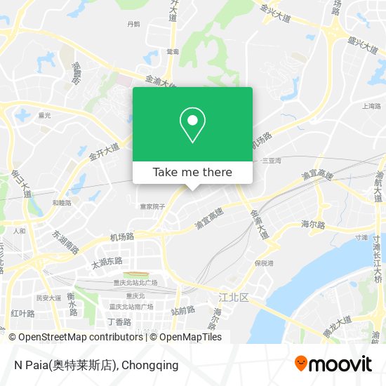 N Paia(奥特莱斯店) map
