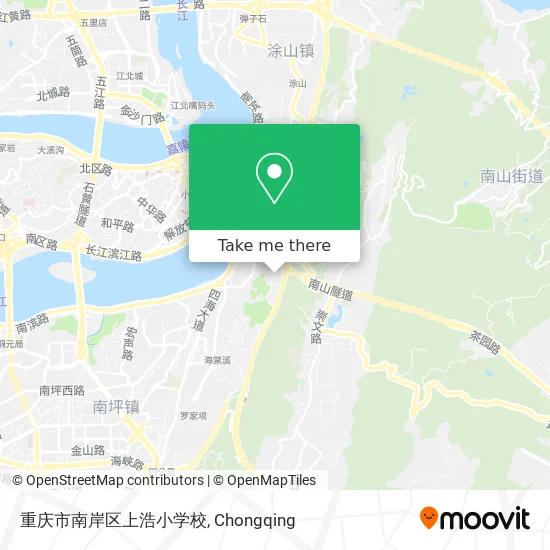 重庆市南岸区上浩小学校 map