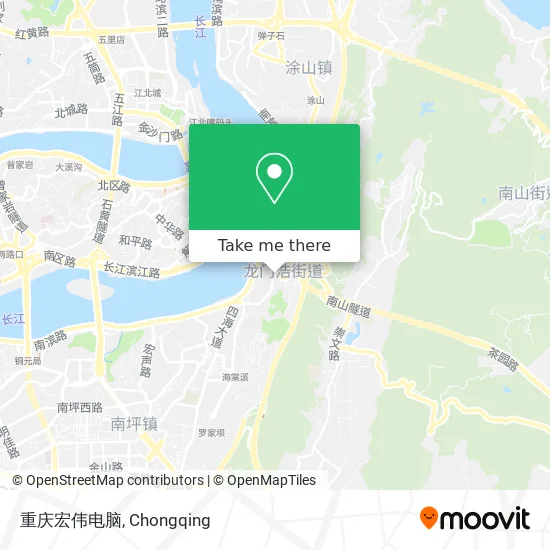 重庆宏伟电脑 map