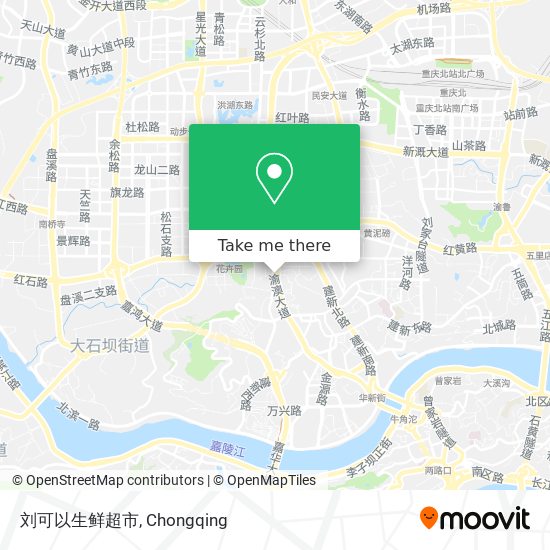 刘可以生鲜超市 map