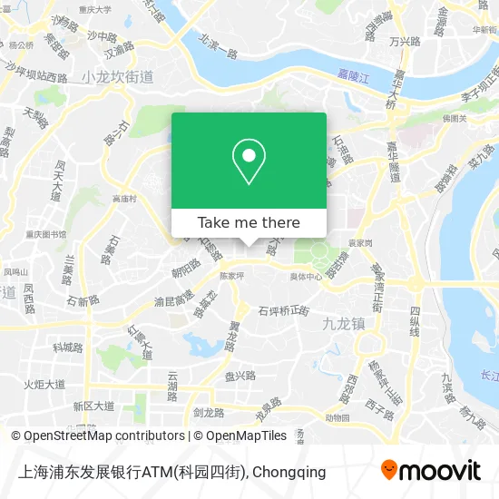 上海浦东发展银行ATM(科园四街) map