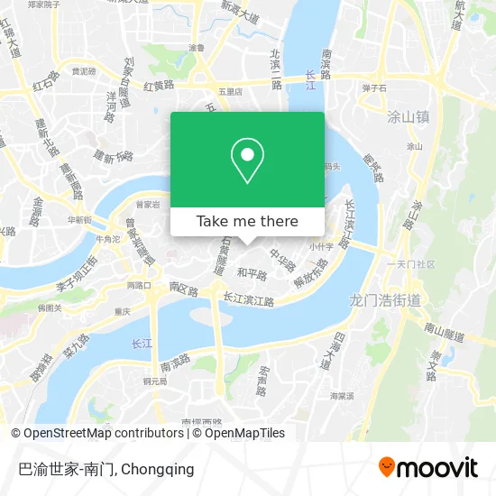 巴渝世家-南门 map