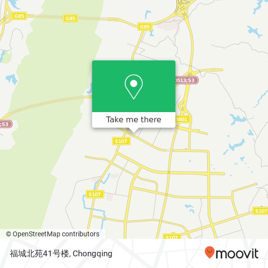 福城北苑41号楼 map